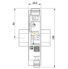 Phoenix Contact QUINT4-PS/12-24DC/5-15DC/2.5/PT - DC/DC converter