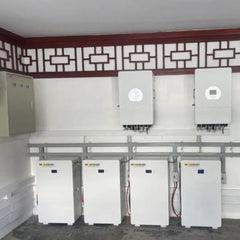 48 V DC-Direct Wall Mount LiFePO₄ Battery — Solar Energy Storage System