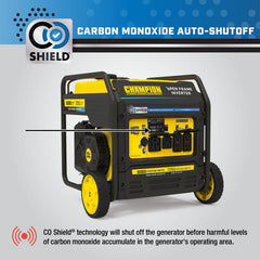 Champion 9,000 W Electric-Start Open-Frame Inverter Generator with CO Shield