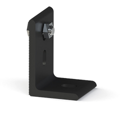 Unirac Dark Serrated L-Foot - 20/Pack