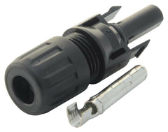 MC Staubli PV-KBT4/6II-UR Series 5.5 to 9 mm OD #10/12 AWG PV Wire Multi-Contact MC4 Female Connector with Boot