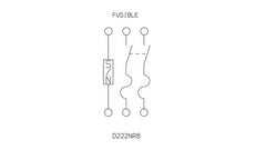 Square D/Schneider Electric 240 Vac Fusible General Duty Single Throw Safety Switch.
