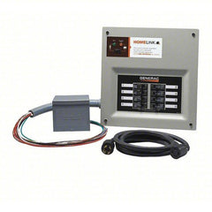 6853 - Generac’S 6853 Homelink™ Upgradeable Manual Transfer Switch Is A Pre-Wired Electrical Device That’S Installed Next to Your Home’S Circuit Panel. During An Outage