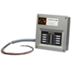 6853 - Generac’S 6853 Homelink™ Upgradeable Manual Transfer Switch Is A Pre-Wired Electrical Device That’S Installed Next to Your Home’S Circuit Panel. During An Outage