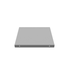 88GE-NK - Wireway End Type 1 8X8 Screw Cover Ansi 61 Gray Steel No Knockouts