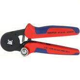 Knipex Black-Oxide/Burnished Self-Adjusting Crimping Plier.