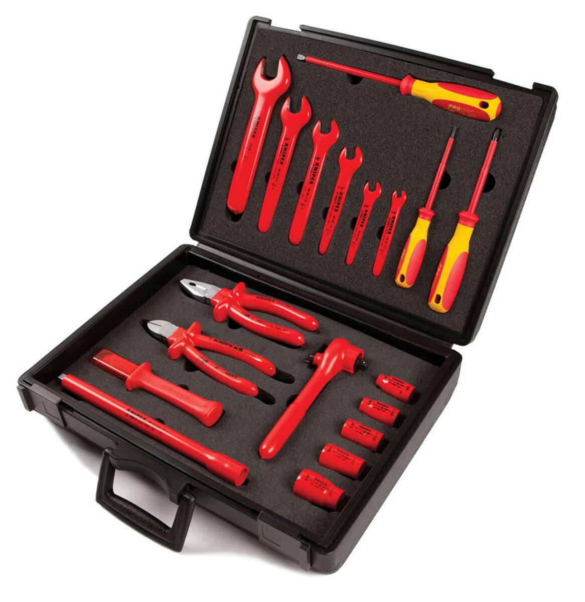 Knipex 1000 V Plastic Case Insulated Tool Kit.