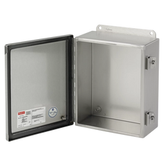 A1212CHNFSS - Continuous Hinge With Clamps Junction Box Type 4X