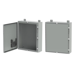 A20H16BLP - Continuous Hinge Enclosure With Clamps LP Type 4