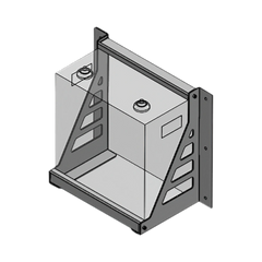 Simpliphi Brackets PHI 3.8 kWh Wall Mount (SKU Part Number B-3.8)