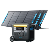 Anker SOLIX F2000 Solar Generator + 3 x 200W Solar Panel.
