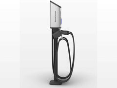 Blink 7+ Series 18 ft 19.2 kW at 240 Vac 16.64 kW at 208 Vac Hardwired EV Charging Station with Cable
