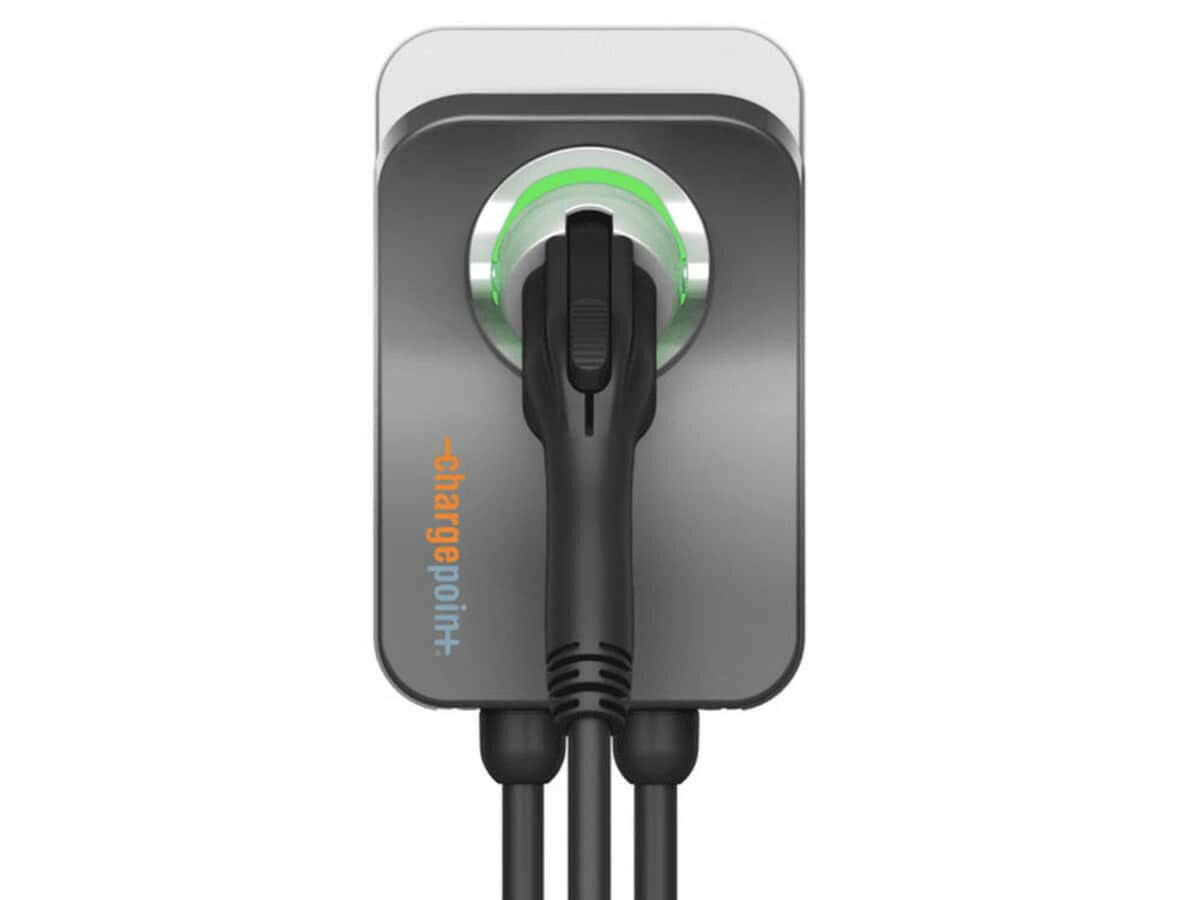 Chargepoint Home Flex Series 11.19 in x 7.06 in Level 2 EV Charging Station.