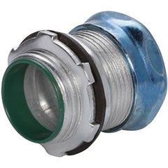 Centaur WIMECR75B Series 3/4 in Threaded x Compression Rain Tight EMT Connector with Insulated Throat
