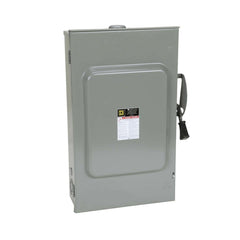 Square D/Schneider Electric 240 Vac Non-Fusible General Duty Single Throw Safety Switch.