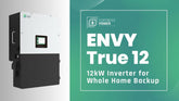 Fortress Envy 12kW Hybrid Inverter and Three eFlex 5.4 kWh Lithium Batteries