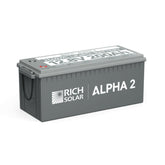 Rich Solar Alpha 2 12.8 V 200 Ah Lithium Iron Phosphate Battery