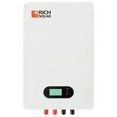 Rich Solar 8000W Solar 40kWh lithium battery 2x6500W AC out 120/240VAC Deluxe Cabin Kit