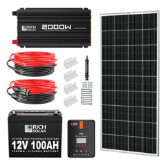 Rich Solar 200 Watt Complete Solar Kit
