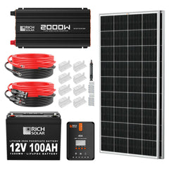 Rich Solar 400 Watt Complete Solar Kit