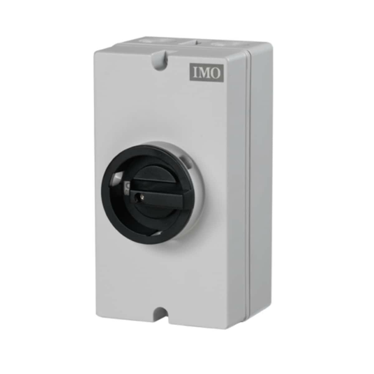 IMO Enclosed DC Switch IP66, 45A 600VDC 4 Pole (SKU Part Number SI25-PEL64R-4).