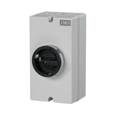 IMO Enclosed DC Switch IP66, 45A 600VDC 4 Pole (SKU Part Number SI25-PEL64R-4).