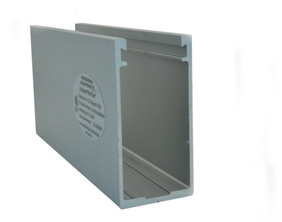 ProSolar RoofTrac R-172XD 172" Extra Deep Support Rail.