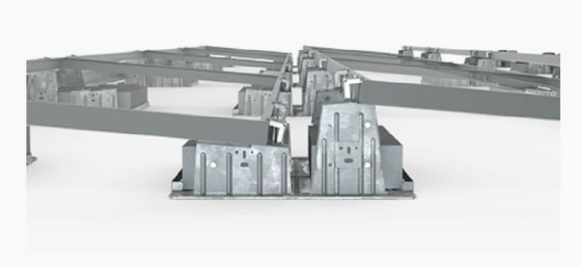 Unirac RoofMount 310800 RM5 Ballast Bay.