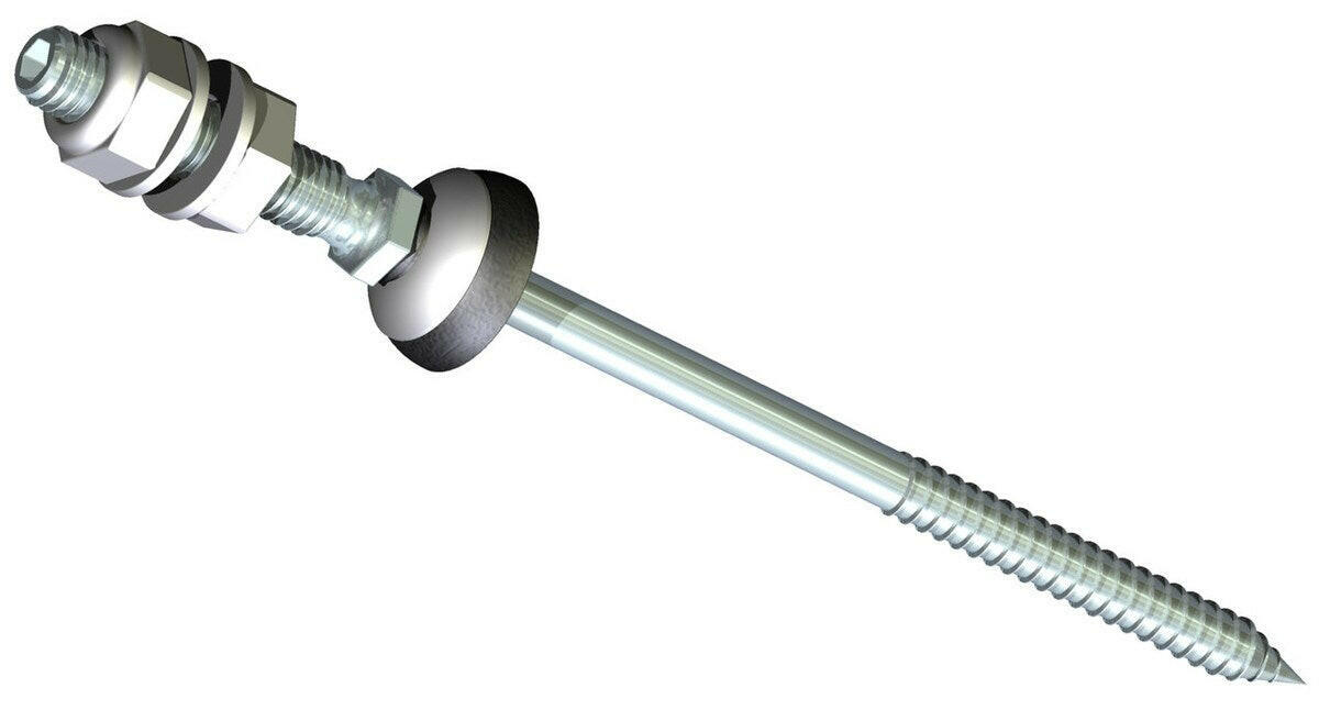 EJOT 6660108006 Stainless Steel Hanger Bolt.