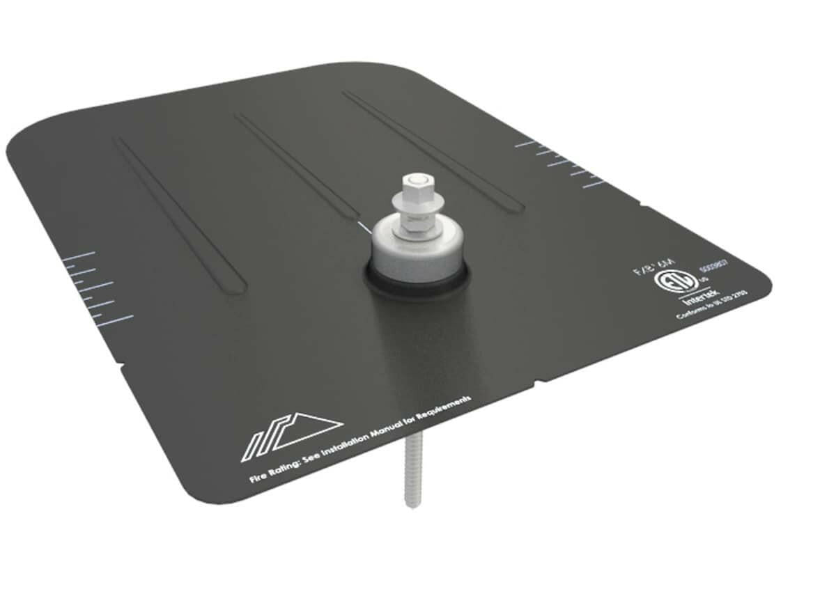 IronRidge FX-FLASH-B Rail-Less Flashing.