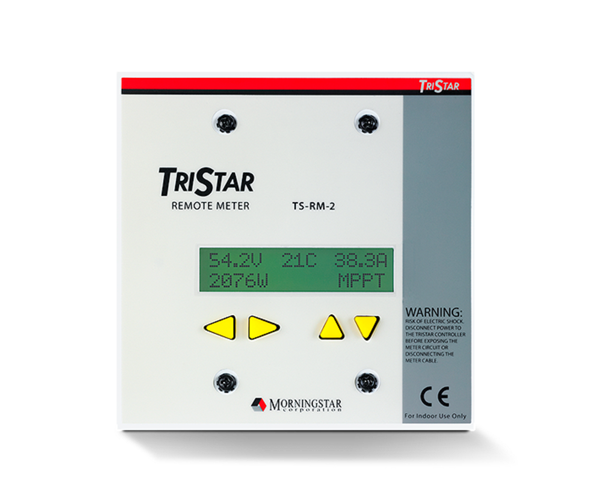Morningstar TriStar TS-RM-2 Remote Digital Meter.