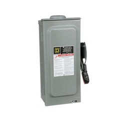 Square D/Schneider Electric HU 30 A Non-Fusible Disconnect Safety Switch.
