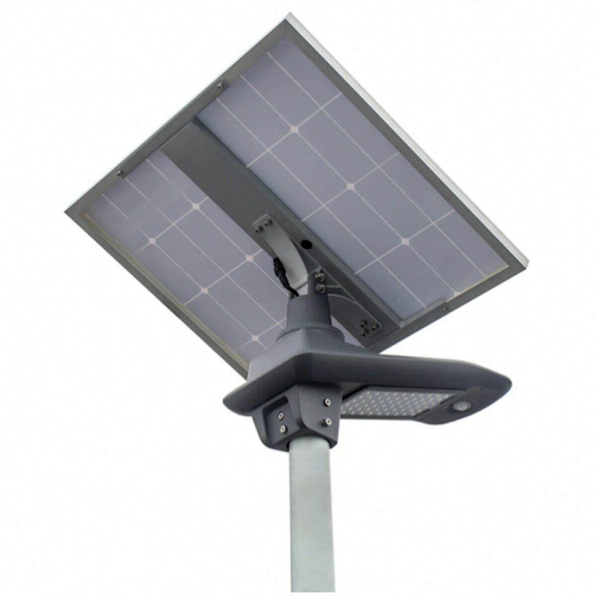 Lighting Solutions 60 W Lithium-Ion Solar Powered Semi-Integrated LED Street Light.