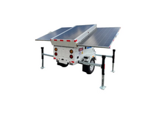48 V DC Solar Generator – 1.3kW - 3-Panel Trailer