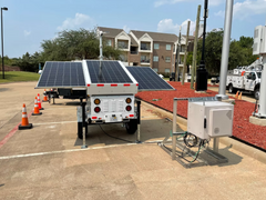 48 V DC Solar Generator – 1.3kW - 3-Panel Trailer