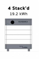 Sol-Ark 12K + HomeGrid Stack'd Series LFP Bundle (Sol-Ark-12K, HG-4-STACK)