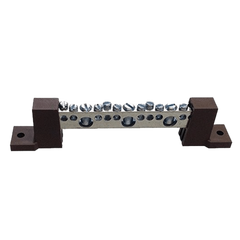 Outback Bus Bar with Brown Insulators & Mounting Screws (SKU Part Number TBB-BROWN).