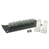 Outback Bus Bar with White Insulators & Mounting Screws (SKU Part Number TBB-White)