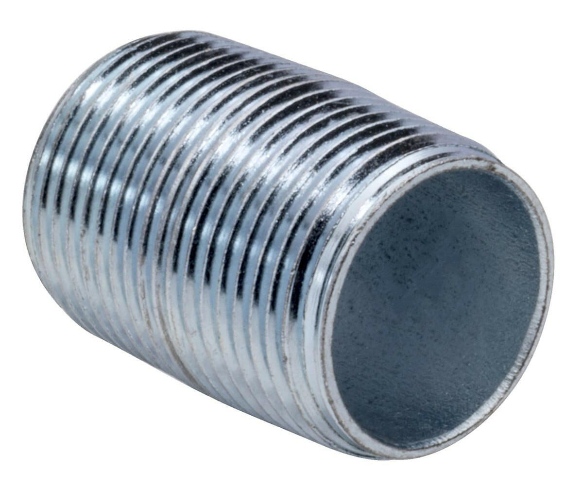 Topaz 3/4 in Galvanized Steel Conduit Nipple.