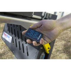 TranzVolt Tie Down 28 ft 6000 Sq-ft Battery Powered Ladder Hoist with Cordless Remote