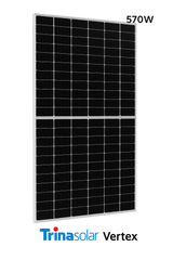 Trina Vertex 570W Bifacial Solar Panel – TSM‑DEG19RC.20