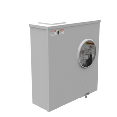 U4184-X - 7 Term RNGLS LRG CLS PLT LVR Byps 200 Amp Side Bussed