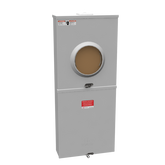 U6281-XL-200-5T9 - 5 Term RNGLS SML CLS PLT LVR Byps 1-200 Amp MN BRKR 8 Branch CKT 5TH Term 9 Oclock Pos