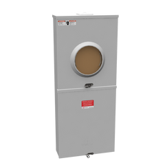 U6281-XL-200-5T9 - 5 Term RNGLS SML CLS PLT LVR Byps 1-200 Amp MN BRKR 8 Branch CKT 5TH Term 9 Oclock Pos