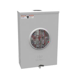 U9581-RL-QG-BLG-AEP - 5 Term RNGLS SML Hub Open Quadplex GND LVR Byps 7-8 In BRL LCK GRD With BRKT Prov American Electric Power