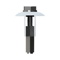 Unirac SolarMount® Mill Universal AF Mid Clamp - 20/Pack