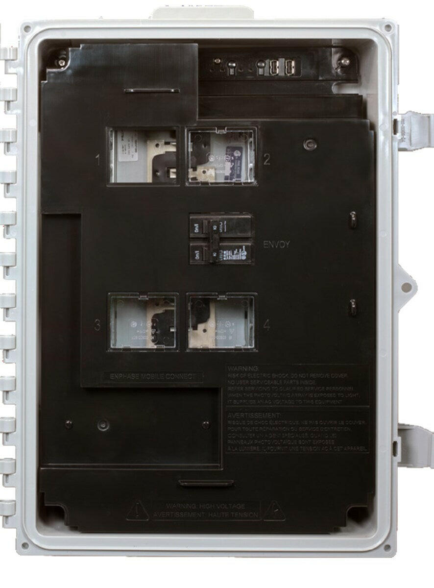 Enphase X-IQ-AM1-240-3-ES IQ+ Combiner Box w/ Envoy.