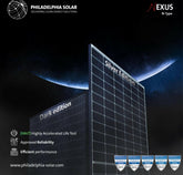 Philadelphia Solar 440W 108-Cell Bifacial Solar Panel.