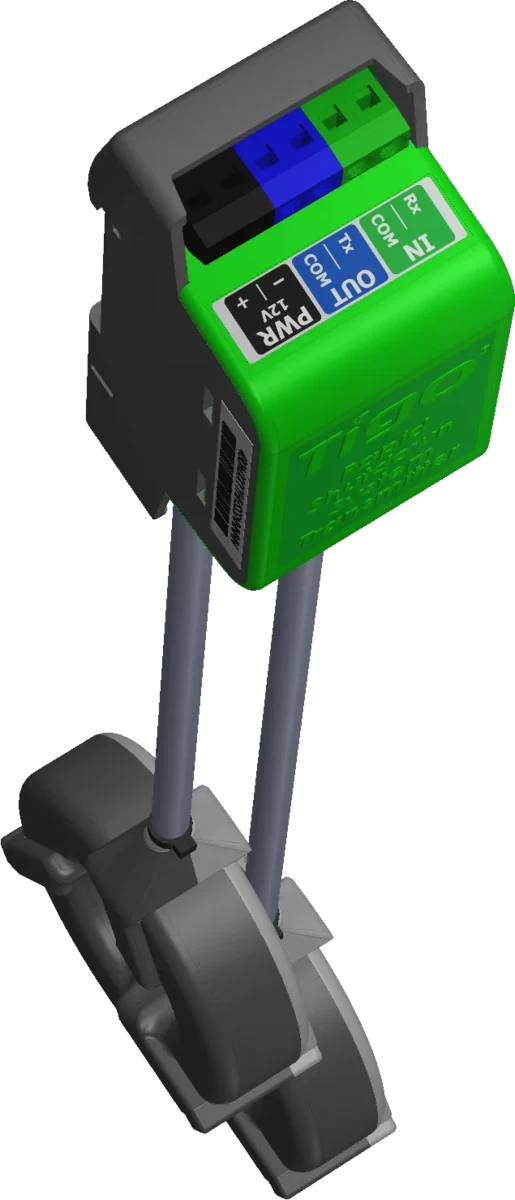 Tigo Commercial Dual Core (300A) RSS Din Rail Transmitter Kit, 480/277VAC PS (no enclosure).