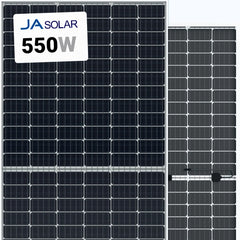 JA Solar 550W 144 Half-Cell Bifacial Solar Panel
